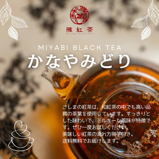 猿島紅茶 かなやみどり【茨城県】- シングルオリジン|SingleOrigin