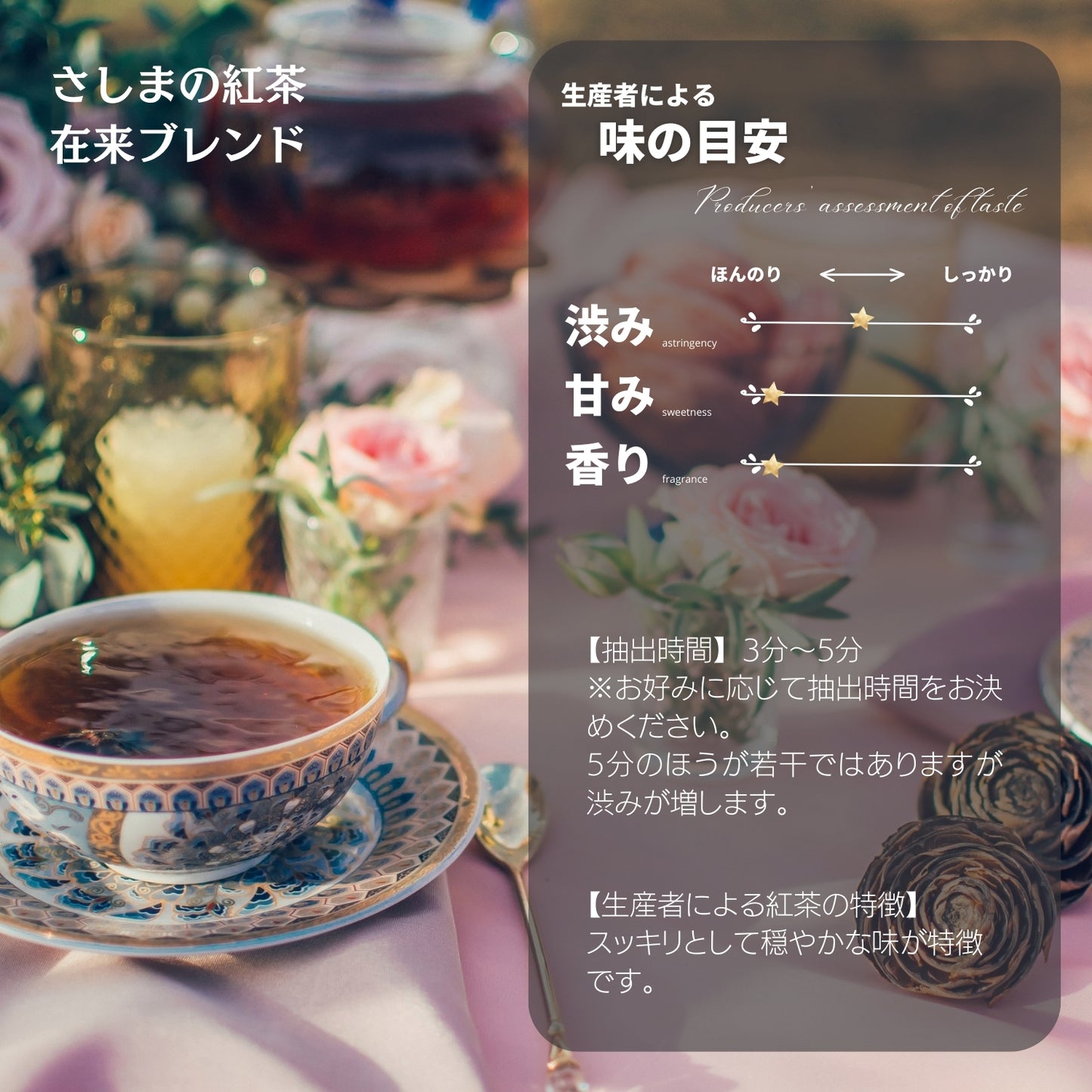 猿島紅茶 在来ブレンド【茨城県】- 生産者ブレンド|ProducerBlend