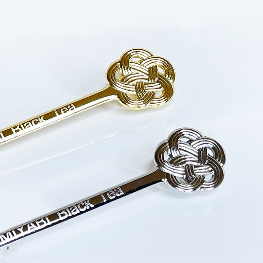 雅紅茶 水引ティースプーン ( シルバー / ゴールド )