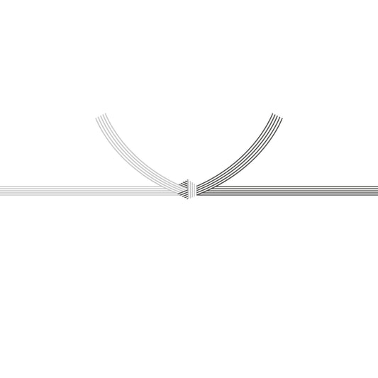 熨斗紙（結び切り【弔辞】・無地のし）